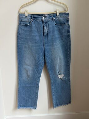 LOFT The Straight Crop Jean Size 14